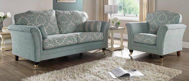 Image 1 of Emerald galaxy 3&1&1 sofa and armchairs