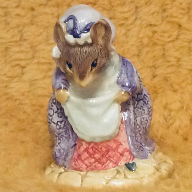 Preview of the first image of Beatrix Potter’s Lady Mouse Made a Curtsy.