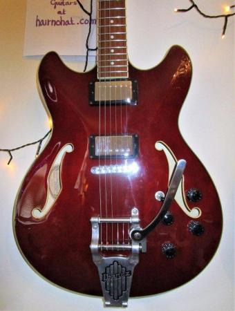 Image 9 of IBANEZ ARTCORE AS 73 Semi Hollow HH semi acoustic guitar.