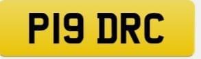 Preview of the first image of Private Number plate for sale.