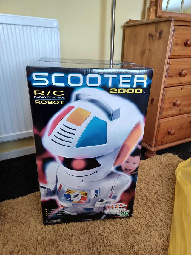 Preview of the first image of Scooter Robot remote control.