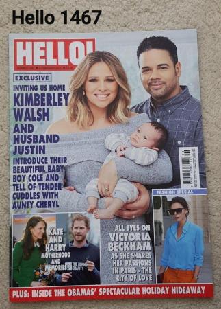 Image 1 of Hello Magazine 1467 - Kimberley Walsh & Husband Justin & B