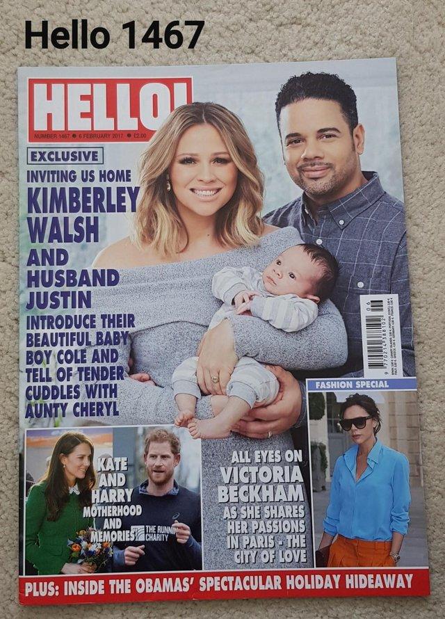 Preview of the first image of Hello Magazine 1467 - Kimberley Walsh & Husband Justin & B.