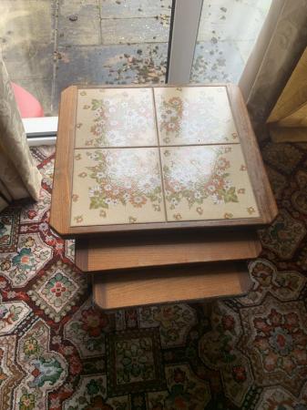 Image 3 of Tiled tables for sale wilmslow