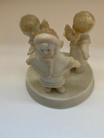 Image 1 of Cute candle holder with 3 angels