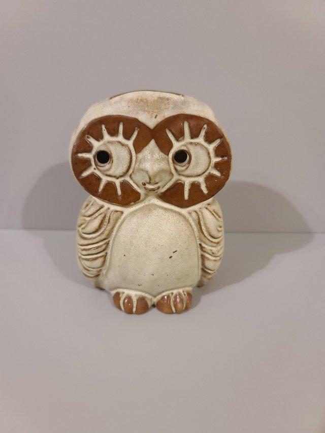 Preview of the first image of Tremar Pottery Owl Money box.