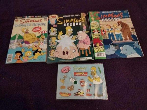 Image 2 of THE SIMPSONS COMICS FOR SALE