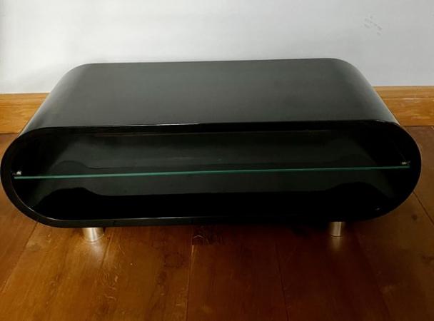 Image 2 of TV Stand - Black TV Stand