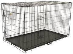 Image 3 of Dog/pet cage carrier foldable (24”x19”x16.5”)