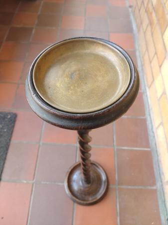 Image 2 of Tall chair side ashtray or plant stand