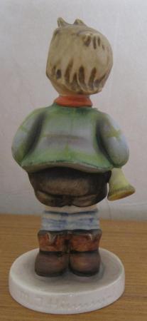Image 3 of Vintage M J Hummel Figure - Trumpet Boy. 12cm tall