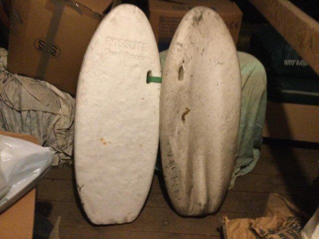 Preview of the first image of Beginners Polystyrene Surf Board.