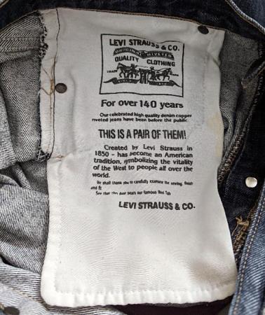 Image 5 of Mens Vintage Levi Jeans 541 04
