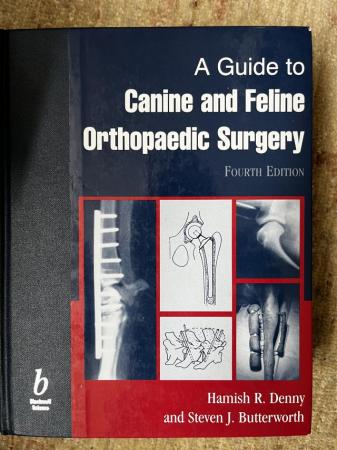 Image 1 of canine and feline orthopaedic surgery fourth edition