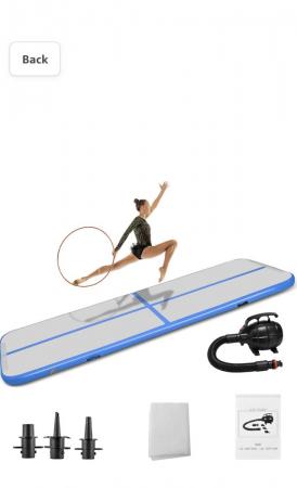 Image 1 of Gymnastics 3metre airtrack with electric pump