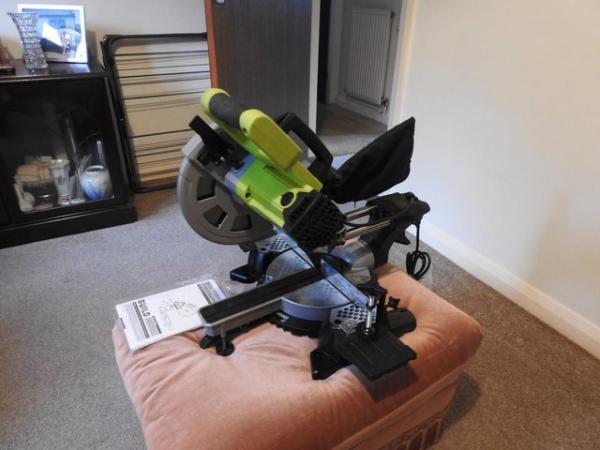 Image 1 of GUILD 1700W Sliding Mitre Saw with Laser