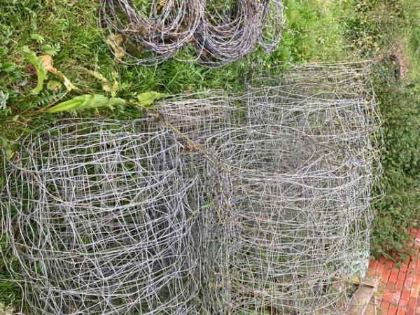 Image 2 of Stock fencing and barbed wire - FREE