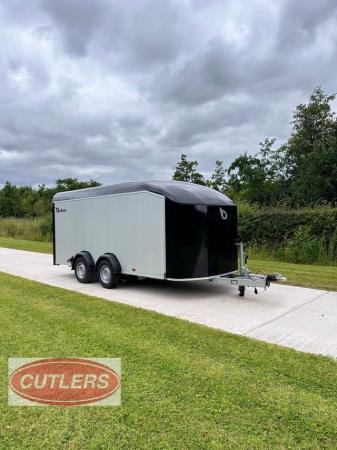 Image 2 of Debon C900 Box Trailer Ali Sides + Ramp/Barn Door & Spare wh