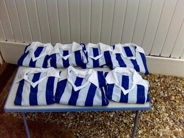 Image 2 of For sale two sets of kids football shirts