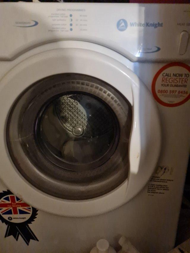 Preview of the first image of 3kg white Knight dryer vgc.