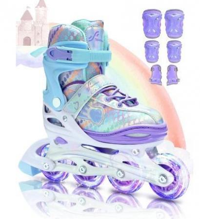 Image 1 of Inline roller skates for girls