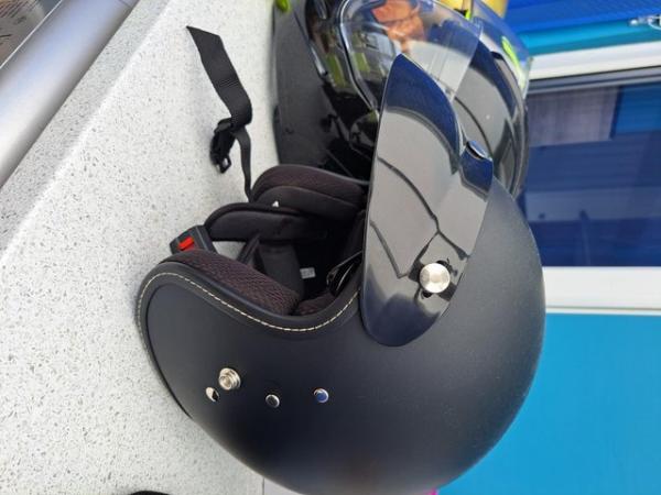 Image 1 of Motor bike helmets x 2 nice condition.