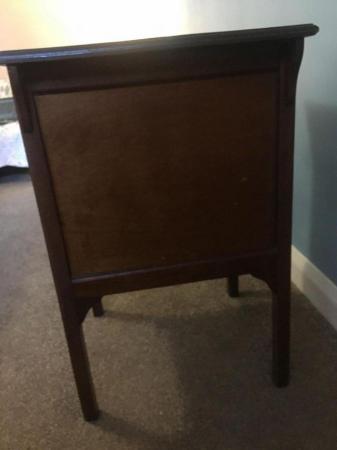 Image 2 of Vintage wooden hall table with drawer