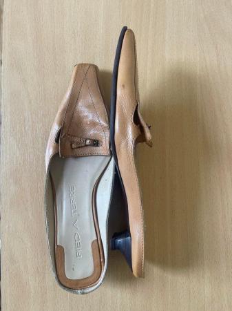 Image 1 of Vintage Pied A Terre kitten mules. Size 38 1/2 (5 1/2)