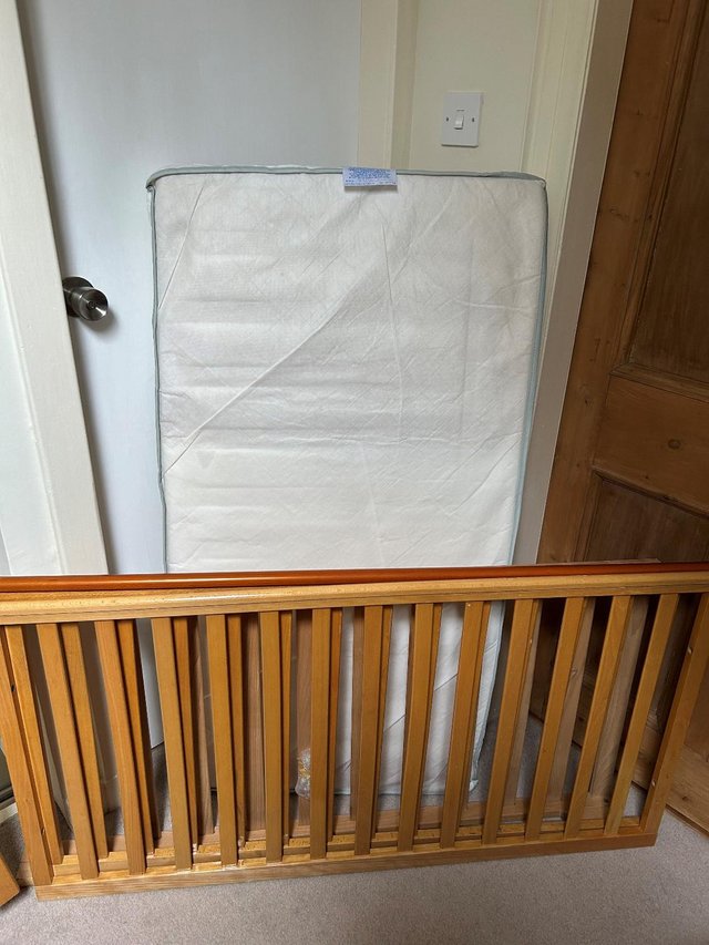 Preview of the first image of Baby cot used but in good condtion.