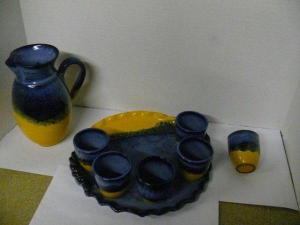 Image 3 of Greek hand crafted pottery.Made on Samos in artisan workshop