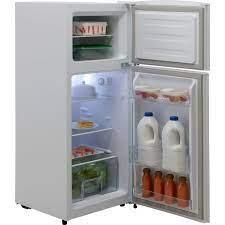 Preview of the first image of FRIDGEMASTER 80/20 TOP MOUNTED FRIDGE FREEZER-WHITE-NEW-FAB.