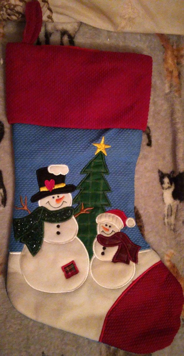 Preview of the first image of Children's Christmas Stocking (new).