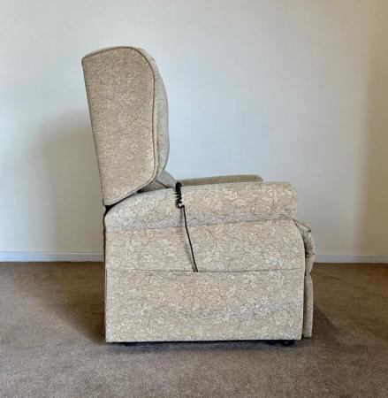 Image 11 of REPOSE ELECTRIC RISER RECLINER STRAW MOBILITY CHAIR DELIVERY