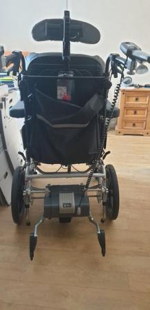 Image 2 of Wheelchair attendant propulsion, suitable for large adult.