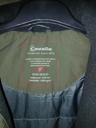 Image 2 of Ladies Cavello Padded Riding Jacket in Khaki size 40 (12)
