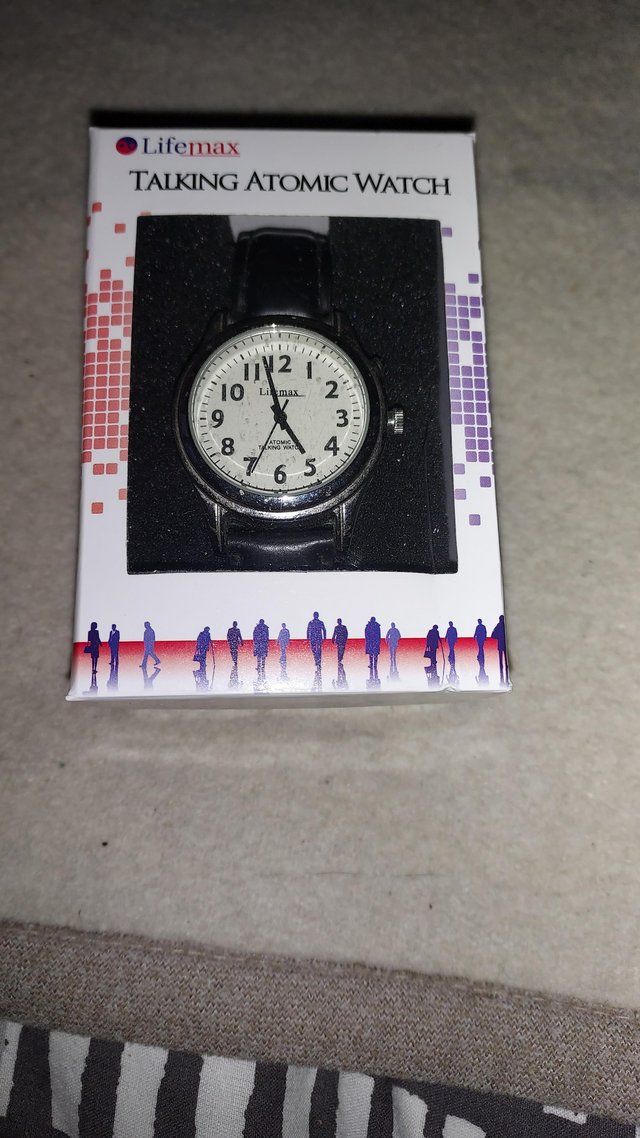 Preview of the first image of Talking watch lovely condition unused.
