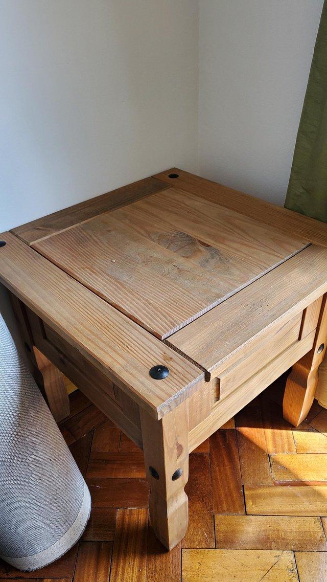 Preview of the first image of Oak furniture land square coffee table.
