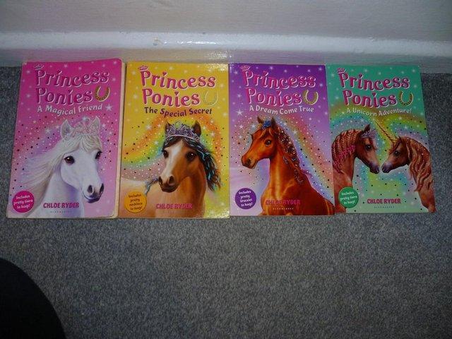 Preview of the first image of Princess Ponies 4 Book Set 1-4.