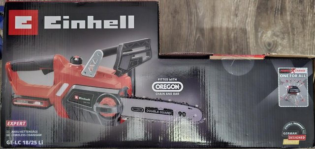 Image 1 of Einhell Expert 18V 25cm Cordless Chainsaw 1 x 3.0Ah