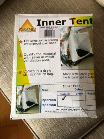 Image 2 of 2 person inner tent (natural colour)