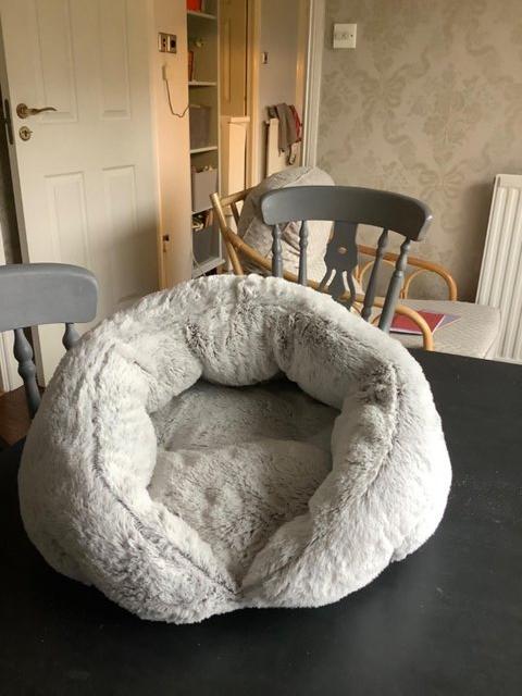 Preview of the first image of Cat / Kitten bed, scratching post and scratching dome.