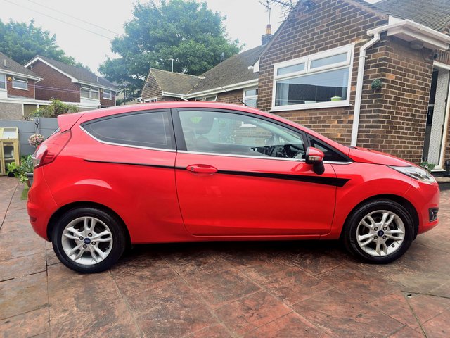 Preview of the first image of Ford fiesta zetec 1.2 65 plate LOW MILEAGE.