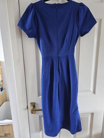 Image 2 of NEW Size 8 Lipsy blue dress
