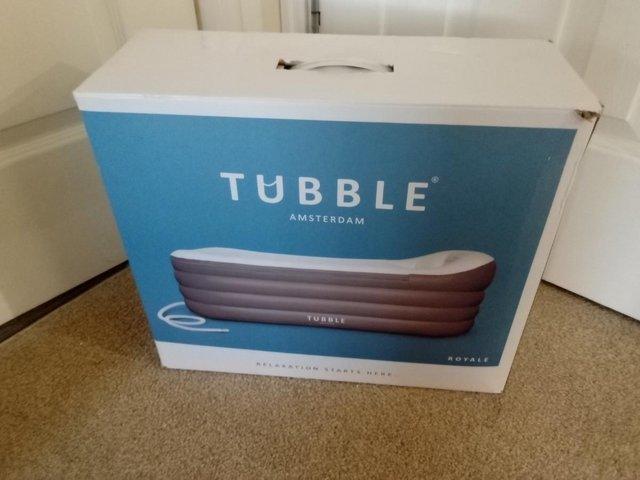 Preview of the first image of Tubble Royale Inflatable Bathtub.