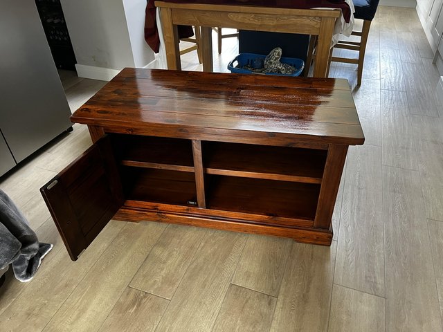 Preview of the first image of Solid Sheesham Wood Tv unit.
