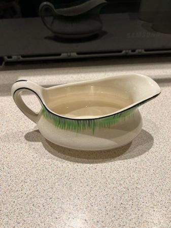 Image 1 of Tg Green Grassmere gravy or sauce boat C.257