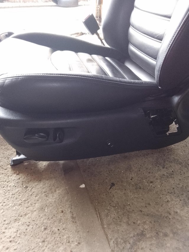 Preview of the first image of Jaguar X type black leather interior for sale.