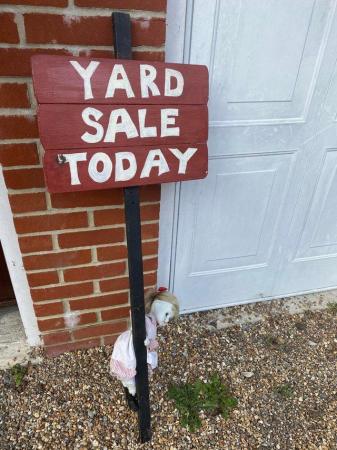Image 3 of Yard sale sign / with a Doll / Multicolour