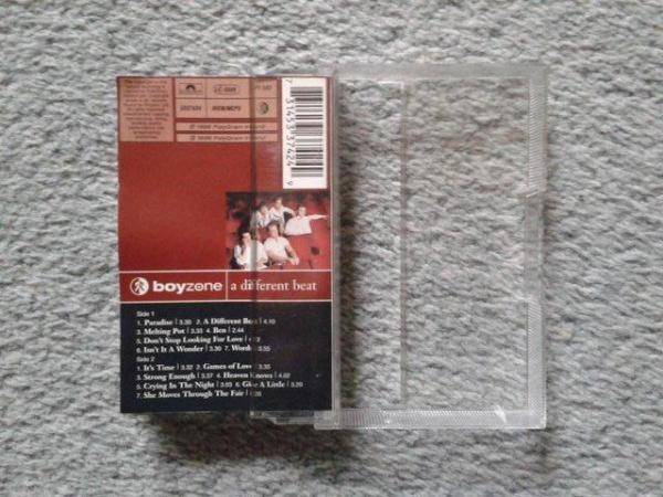 Image 3 of Boyzone - A Different Beat (Cassette, 1996)