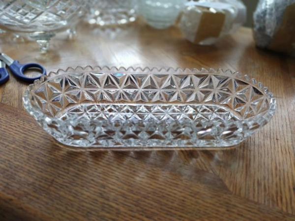 Image 1 of glass trinket/ dressing table trays